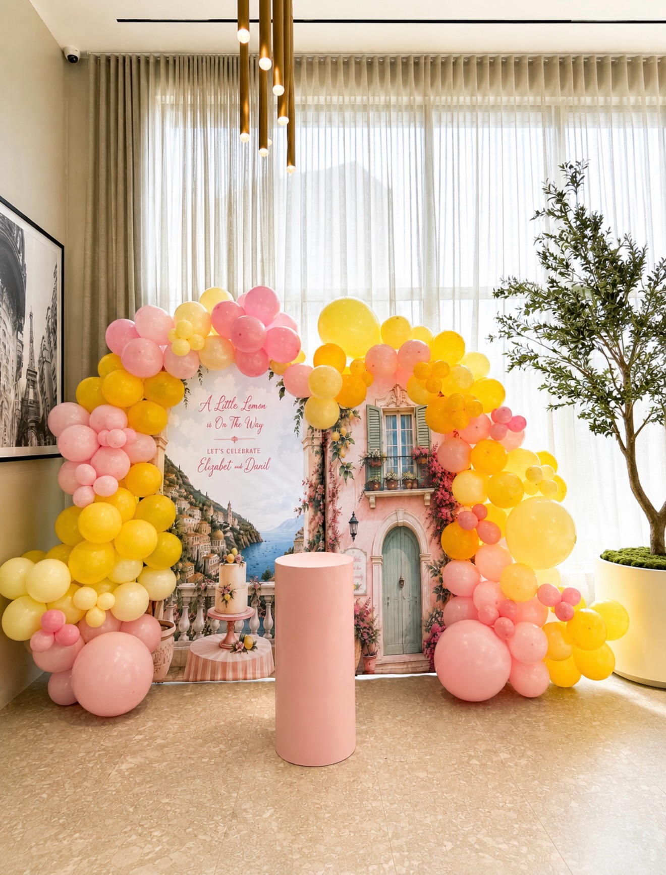 Little Lemon · Amalfi-inspired baby shower