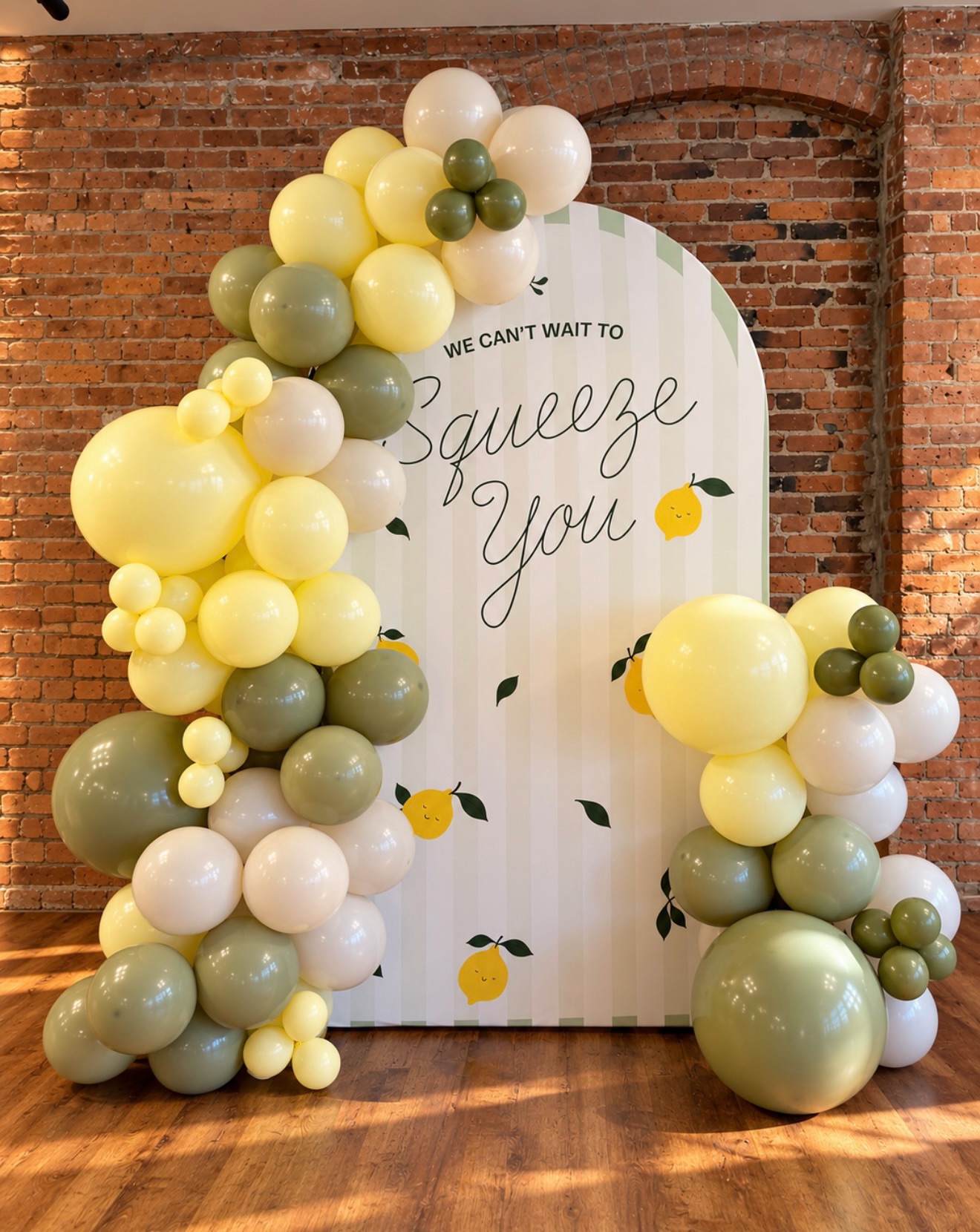 Squeeze You · lemon baby shower