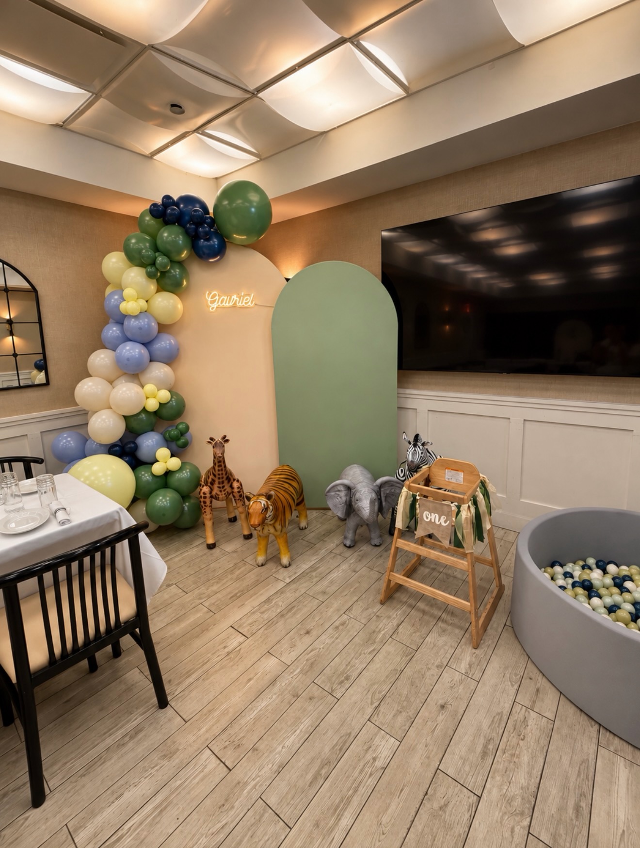 Safari celebration · a closer look