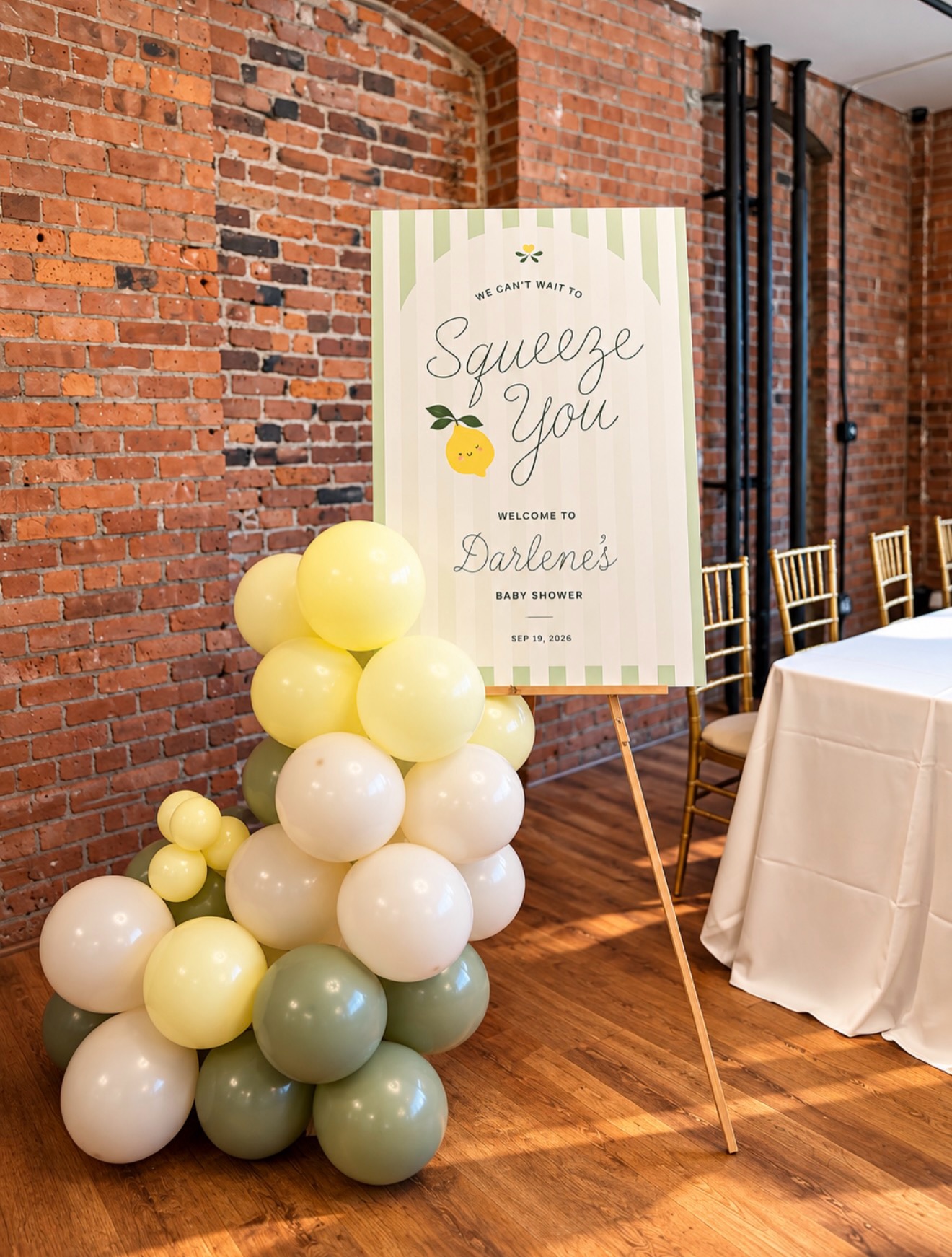 A sunny welcome · entrance styling